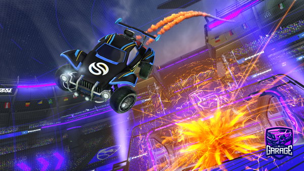 A Rocket League car design from kingAdri