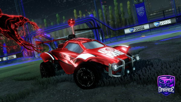 A Rocket League car design from HASTGAMER