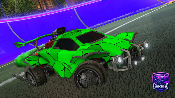 A Rocket League car design from LSR