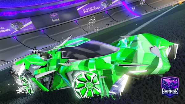 A Rocket League car design from zwg22