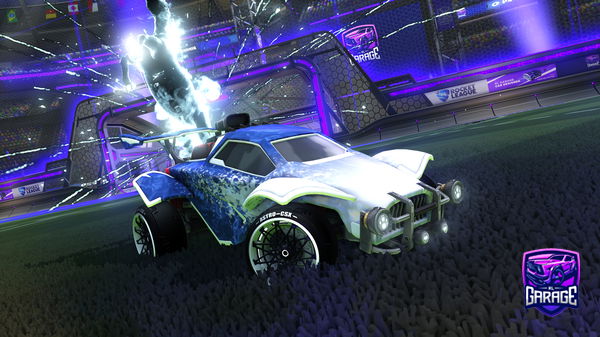 A Rocket League car design from SquidnChips