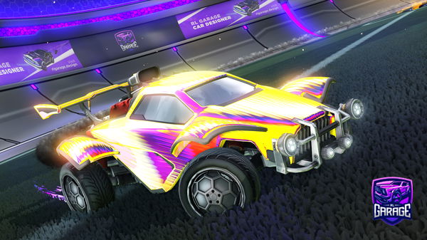 A Rocket League car design from MaksimFedorov