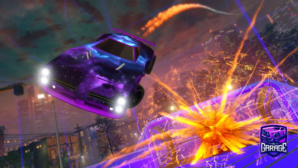 A Rocket League car design from Goldkargashik