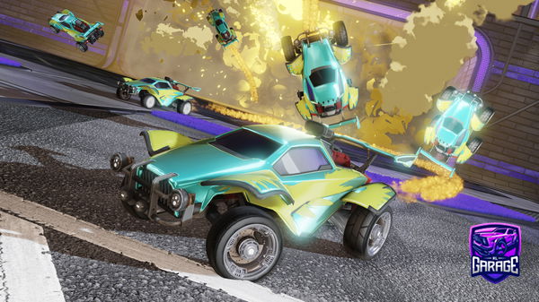 A Rocket League car design from pr0dbyzhy