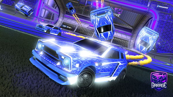 A Rocket League car design from BLOOZE_CLASSIX