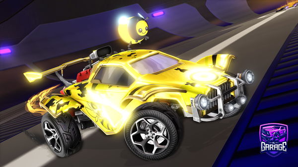 A Rocket League car design from Doc_Loco9