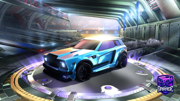 A Rocket League car design from Hauntingsig