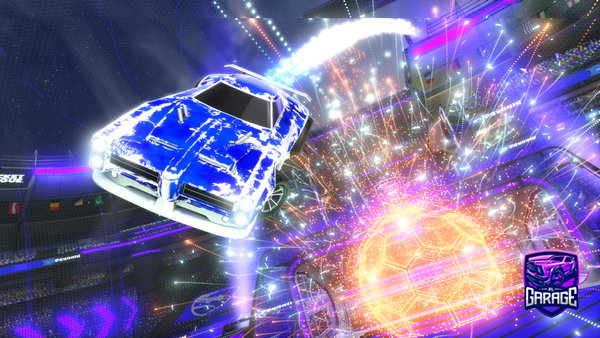 A Rocket League car design from PWR_FIRESUNNY