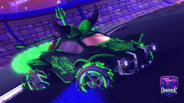 A Rocket League car design from Kountry_Man19