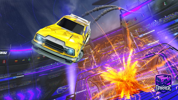 A Rocket League car design from SUB-LOTUS