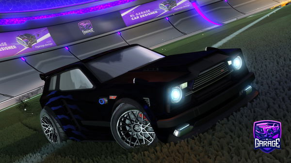 A Rocket League car design from Ox0375