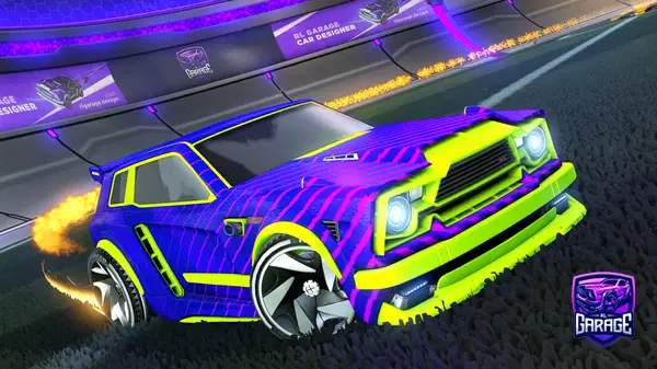 A Rocket League car design from RankedFennecDesigns