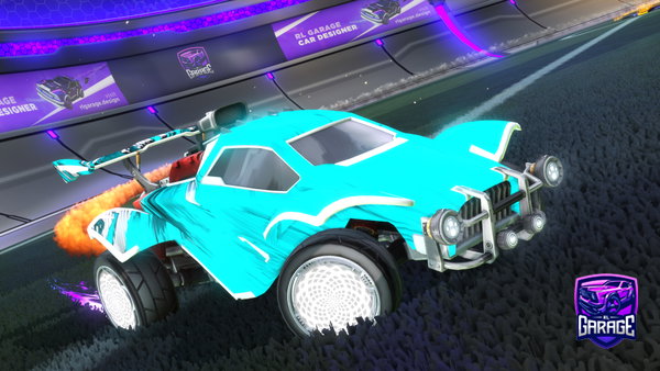 A Rocket League car design from drkxuv