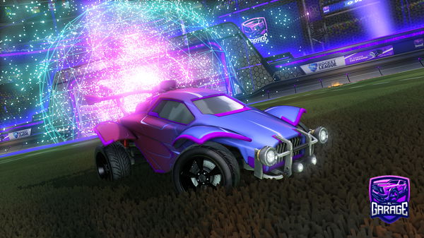 A Rocket League car design from Glowdylano