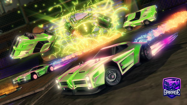 A Rocket League car design from Fornal