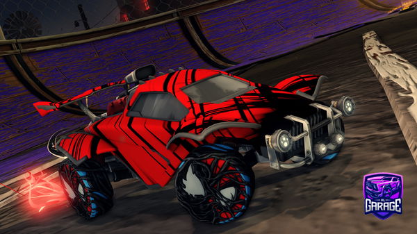 A Rocket League car design from Capybara_RL