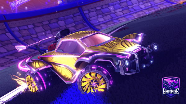 A Rocket League car design from Raiyu