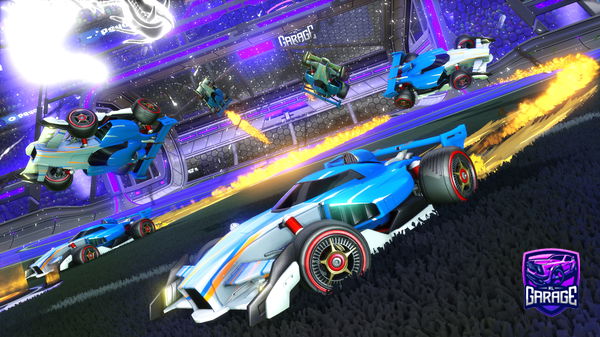 A Rocket League car design from OARAYYAN