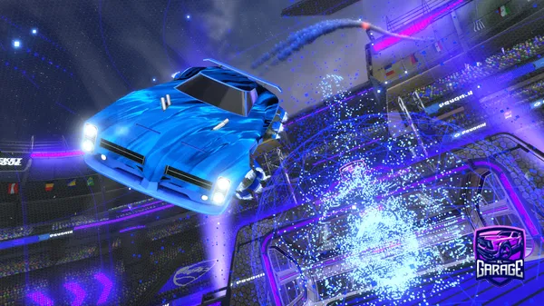 A Rocket League car design from ILikeTrains346