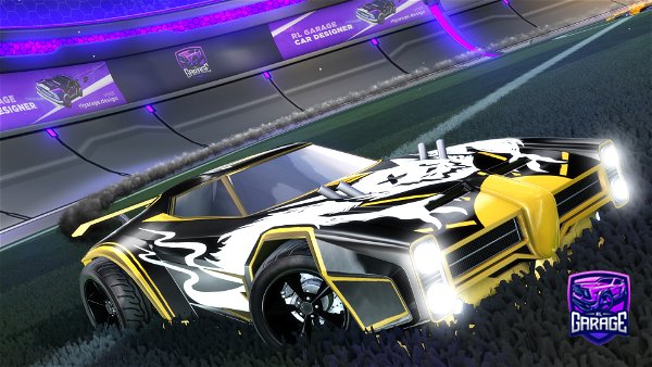 A Rocket League car design from Victorious168