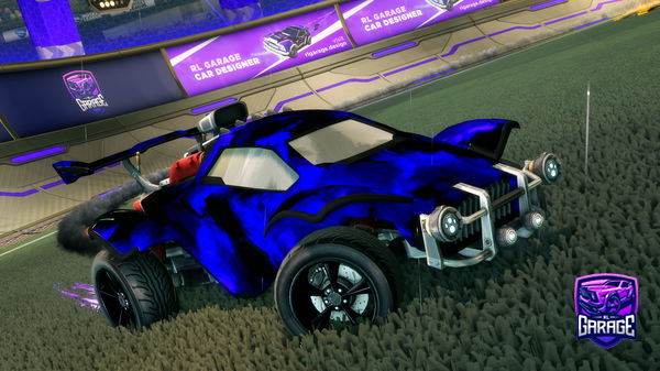 A Rocket League car design from Voi1dzxxx