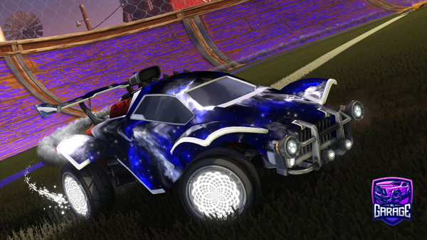 A Rocket League car design from Mateoplana