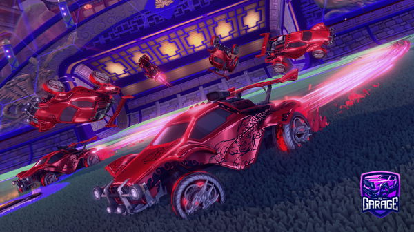 A Rocket League car design from Zakhasurback