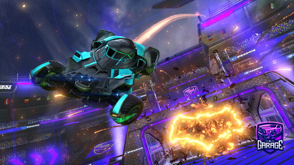 A Rocket League car design from crash-2908