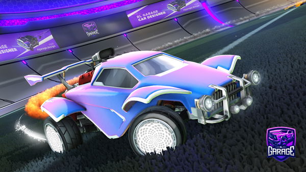 A Rocket League car design from ggNOT