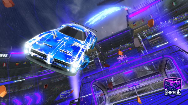 A Rocket League car design from meglabot