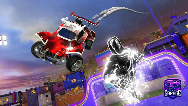 A Rocket League car design from DamagedShrew510