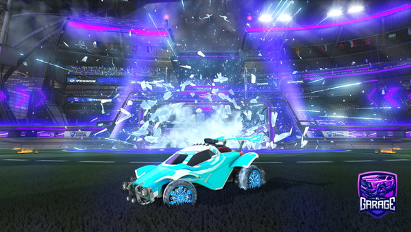 A Rocket League car design from FaiR_elmir