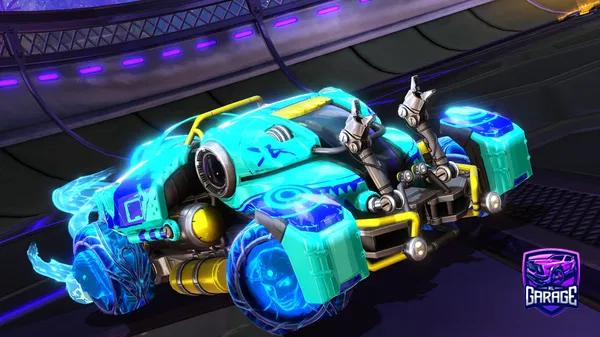 A Rocket League car design from HELL78