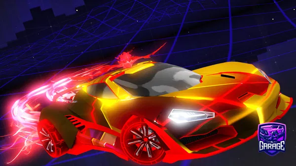 A Rocket League car design from Darkgamer23256