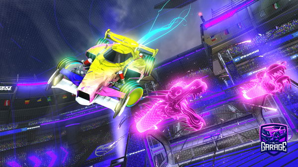 A Rocket League car design from Pacmanbear