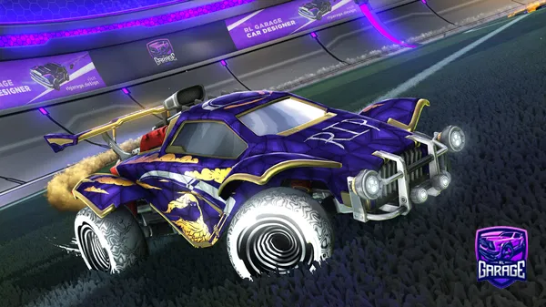 A Rocket League car design from SHERRI_SWAG