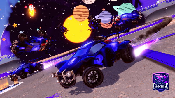 A Rocket League car design from wildcardrl