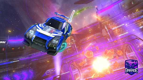 A Rocket League car design from Ryan73624