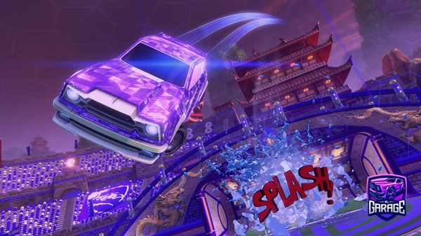 A Rocket League car design from yupyuppep