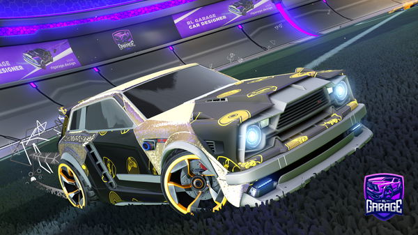 A Rocket League car design from Lexa_S78