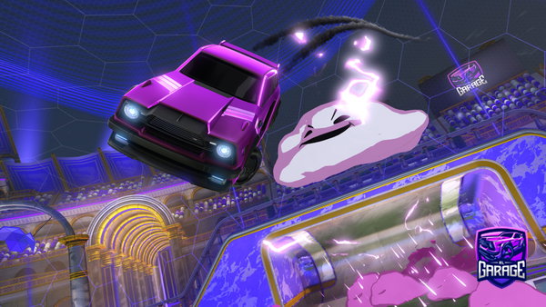 A Rocket League car design from Rasseezz