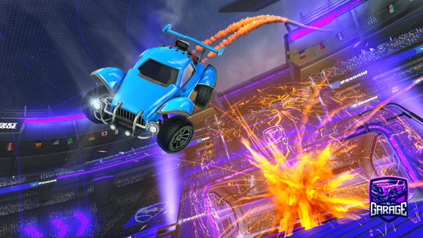 A Rocket League car design from aran_201