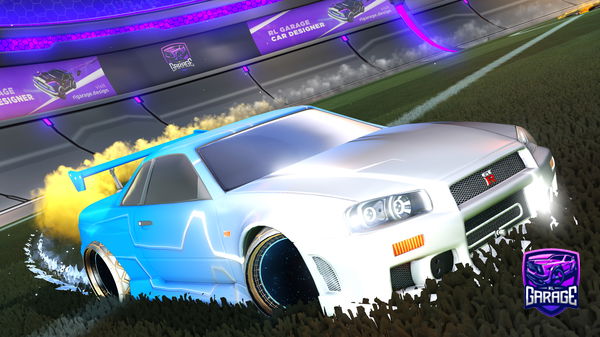 A Rocket League car design from O-3DJ