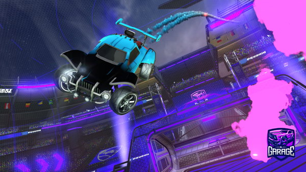 A Rocket League car design from Namipaketti2