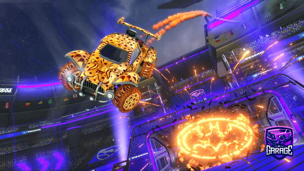 A Rocket League car design from blinKAlliance