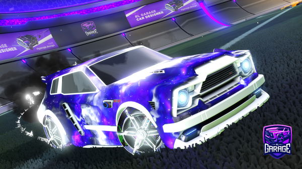 A Rocket League car design from Ghost_On_PS4