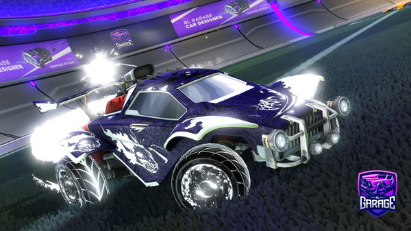 A Rocket League car design from HirAlpha