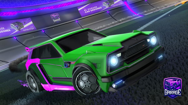 A Rocket League car design from Clemaju_