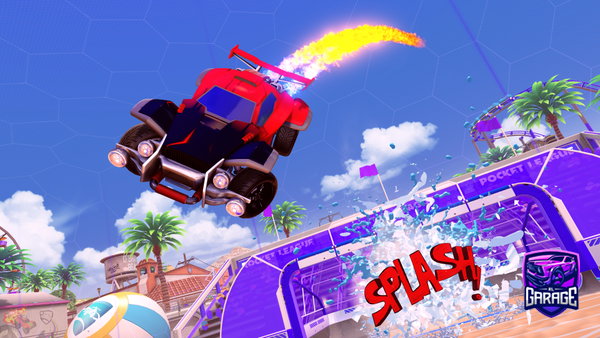 A Rocket League car design from youngjedi05