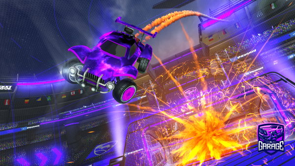 A Rocket League car design from Volcuh